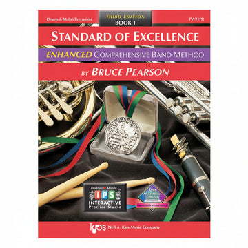 Standard of Excellence ENHANCED for Drums & Mallet Percussion - Book 1