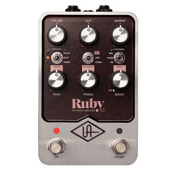 Universal Audio Ruby '63 Top Boost Amplifier Pedal