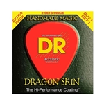 DR Strings DSA-2/11 Dragon Skin Phosphor Bronze Hexagonal-Core Custom Light Acoustic Guitar Strings .011 | .050