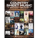 Country Sheet Music 2010-2019 - PVG