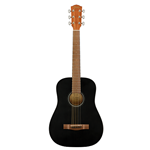 Fender®  FA-15 3/4 Scale Steel String Acoustic w/ Gig Bag - Matte Black 097-1170-106