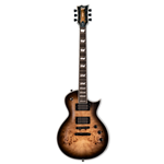 ESP  LTD 1000 Series Deluxe Eclipse w/ Macassar Ebony Fingerboard - Black Natural Burst LEC1000BPBLKNB