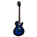 Dean  Thoroughbred X-Series Quilt Maple Electric Guitar - Trans Blue Burst TBX-QM-TBB