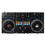 Pioneer DJ  Scratch-style 2-channel professional DJ controller for Serato DJ Pro - Black DDJ-REV7