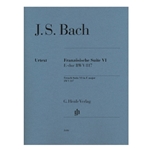 French Suite VI in E Major
BWV 817 Revised Edition