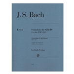 French Suite IV in Eb Major
BWV 815 Revised Edition