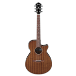 Ibanez  Steel String Acoustic/Electric Guitar w/ Walnut Fingerboard - Natural Mahogany AEG62NMH