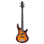 Ibanez  Gio Soundgear miKro Short Scale 4-String Electric Bass - Brown Sunburst GSRM20BS