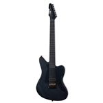 ESP  Alex Wade Signature XJ7 Evertune Baritone 7-String Guitar w/ Macassar Ebony Fingerboard - Black Open Grain Satin LAWXJ7BETOGBLKS