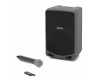 Samson  Portable PA 6" 100 Watts with Bluetooth, Wireless Hand Held Mic and Rechargable Battery XP106W