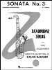 Sonata No3 Saxophone Solos With Piano Ac Wwso