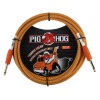 Pig Hog PCH10CC "Orange Cream" Instrument Cable, 10ft