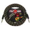 Pig Hog  "Rasta Stripes" Instrument Cable, 20ft PCH20RA