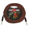 Pig Hog  "Tartan Plaid" Instrument Cable, 20ft PCH20PL