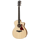 Taylor Guitars  200 Series Deluxe Grand Auditorium Cutaway Acoustic/Electric Guitar 214CE-DLX