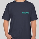 ODM INSTRUMENTSHIRT O. DiBella Music Blue T-Shirt w/ Logo to Instrument Fade