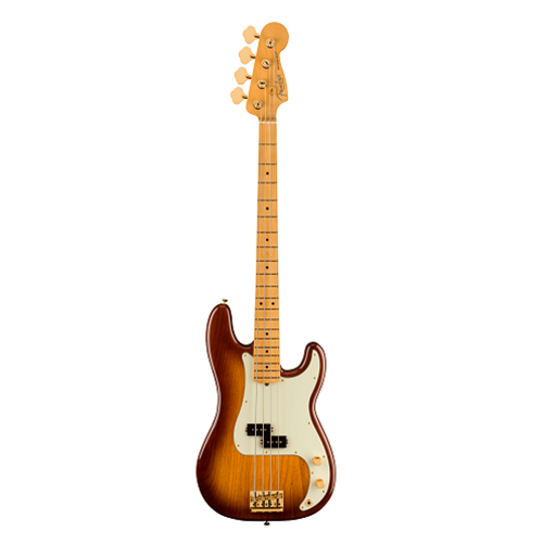 Fender® 75th Anniversary Commemorative Precision Bass w/ Maple Fingerboard  - Bourbon Burst 017-7552-833