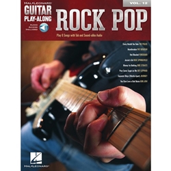 Rock Pop - Guitar Play-Along Volume 12