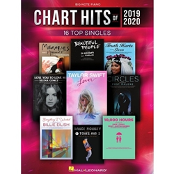 Chart Hits of 2019-2020 - Big-Note Piano