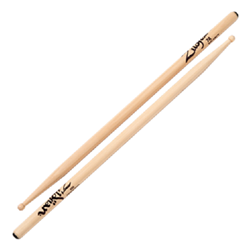 Zildjian  7A Anti-Vibe Hickory Wood Tip Drumsticks 7AWA