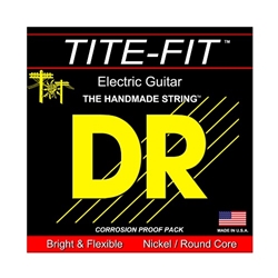 DR Strings TF8-10 Tite-Fit Nickel Plated Round-Wound Light-Medium 8-String Electric Guitar Strings .010 | .075