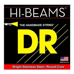 DR Strings LR-40 Hi-Beams Stainless Steel Round Core Bass Guitar Strings .040 | .100