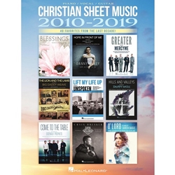 Christian Sheet Music 2010-2019 - PVG