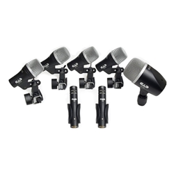CAD  7 Piece Drum Mic Pack  (1) DN10, (3) D29, (1) D19, (2) C9 w/ Carrying Case STAGE7