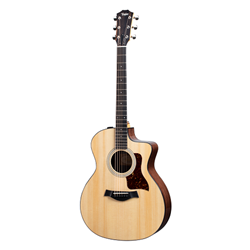 Taylor Guitars  200 Grand Auditorium Cutaway Steel String Acoustic/Electric Guitar 214CE-PLUS
