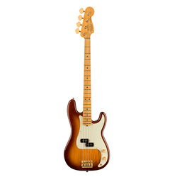 Fender®  75th Anniversary Commemorative Precision Bass w/ Maple Fingerboard - Bourbon Burst 017-7552-833