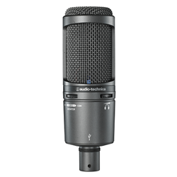 Audio Technica  Cardioid Condenser USB Recording Microphone - Medium-Diaphragm AT2020USB+