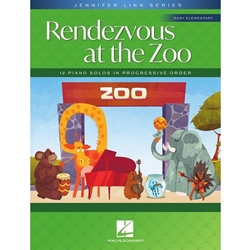 Rendezvous at the Zoo - 12 Piano Solos in Progressive Order - Easy Elementary