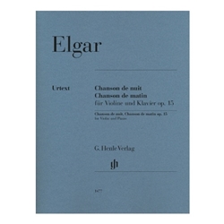 Chanson de Nuit, Chanson de matin Op. 15 - Violin and Piano