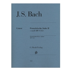French Suite II in C Minor - BWV 813 Revised Edition - Piano Solo