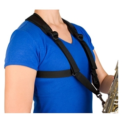 Protec  Deluxe Padded Saxophone Harness w/ Metal Snap - Small A306SM