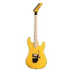 Kramer Guitars  Baretta Electric Guitar w/ Maple Fingerboard & Floyd Rose - Bumblebee Yellow KBVBBYBF1