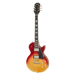 Epiphone  Les Paul Modern Figured Electric Guitar w/ Ebony Fingerboard - Magma Orange Fade EILMFOMFNH1