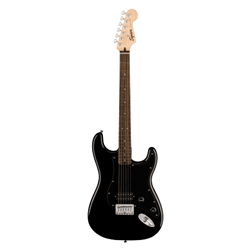 Fender®  Squier Sonic Stratocaster HT H w/ Laurel Fingerboard - Black 037-3301-506