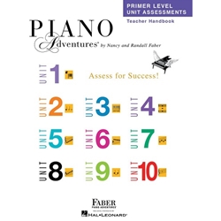 Piano Adventures Primer Level Unit Assessments Teacher Handbook