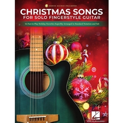 Christmas Songs for Solo Fingerstyle Guitar