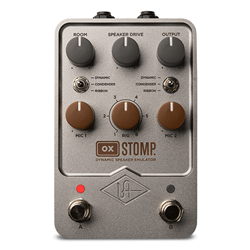 Universal Audio  OX Stomp Dynamic Speaker Emulator Stereo Pedal OXSTOMP