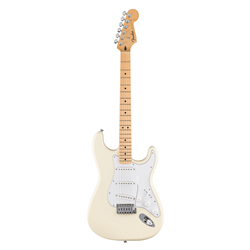 Fender®  Standard Stratocaster w/ Maple Fingerboard - Olympic White 026-6220-505