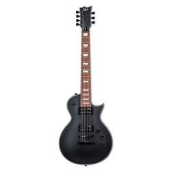 ESP  LTD Eclipse EC-257 7-String Electric Guitar w/ Roasted Jatoba Fingerboard - Black Satin LEC257BLKS