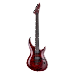 ESP  LTD H3-1000 Electric Guitar w/ Macassar Ebony Fingerboard - See Thru Black Cherry LH31000QMSTBC