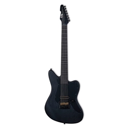 ESP  Alex Wade Signature XJ7 Evertune Baritone 7-String Guitar w/ Macassar Ebony Fingerboard - Black Open Grain Satin LAWXJ7BETOGBLKS