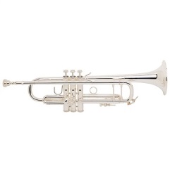 Bach  "Stradivarius" Professional Bb Trumpet - Silver-Plated 180S-72