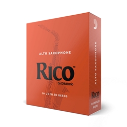 Rico  Eb Alto Saxophone Reeds - Box of 10 RJA1020