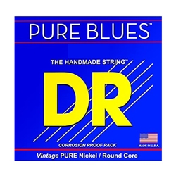 DR Strings PHR-9 Pure Blues Pure Nickel Round-Wound Light Electric Guitar Strings .009 - .042