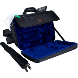 Protec  Lux Double Clarinet Messenger/Pro Pac Case LX307D