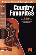 Guitar Chord Songbook - Country Favorites